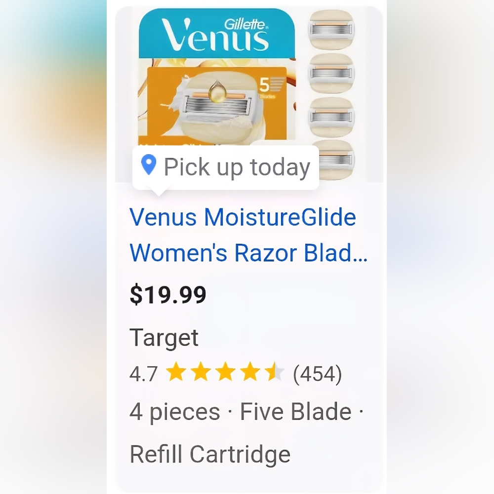 Gillette Venus MoistureGlide Razor Set - Picture 3 of 7